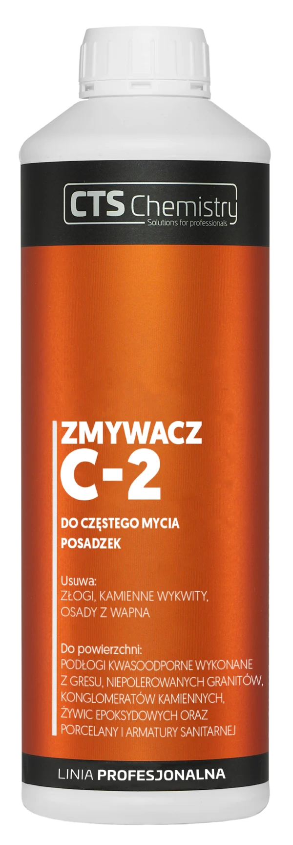 CTS Zmywacz do częstego mycia posadzek C-2 1L do usuwania osadów i wykwitów kamiennych