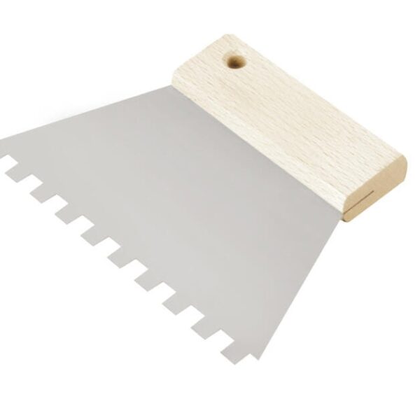 Solid Szpachla nierdzewna trapez 150mm ząb 6×6 5653