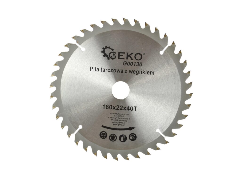 Geko Tarcza do drewna 180x22 Z40 G00130