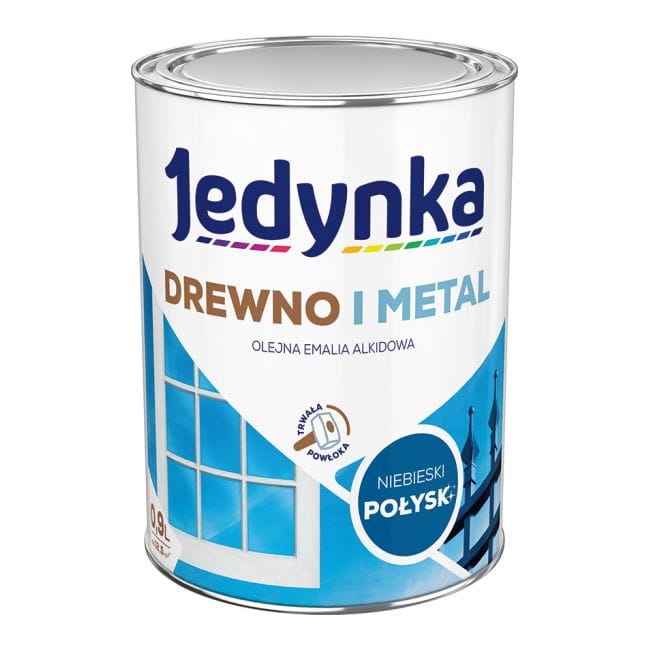 Jedynka Alkid Niebieska 0,9 l. połysk