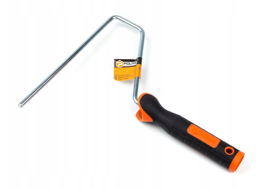 Rączka do wałka malarskiego PREMIUM uchwyt gumowy 8x180mm 07-007