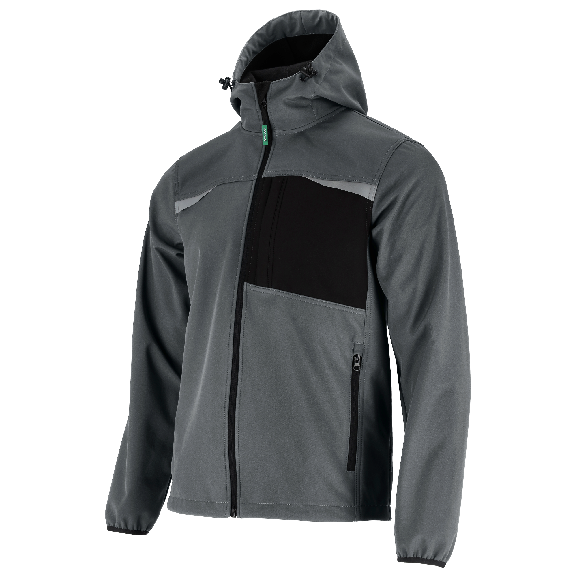 Kurtka softshell męska Rock szary M Stalco S-51732