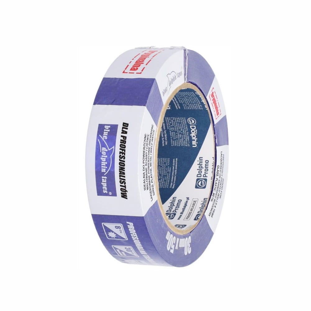 Blue Dolphin Taśma Malarska 2x48mm+1x30mm/50m PAKIET 62703