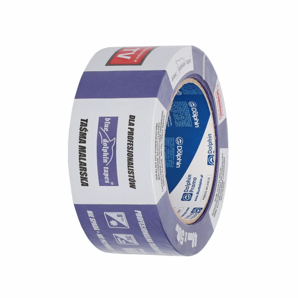 Blue Dolphin Taśma Malarska 2x48mm+1x30mm/50m PAKIET 62703
