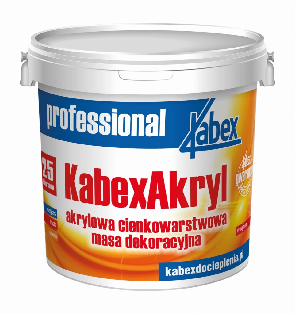 Tynk akrylowy KabexAkryl  P1.0 25kg