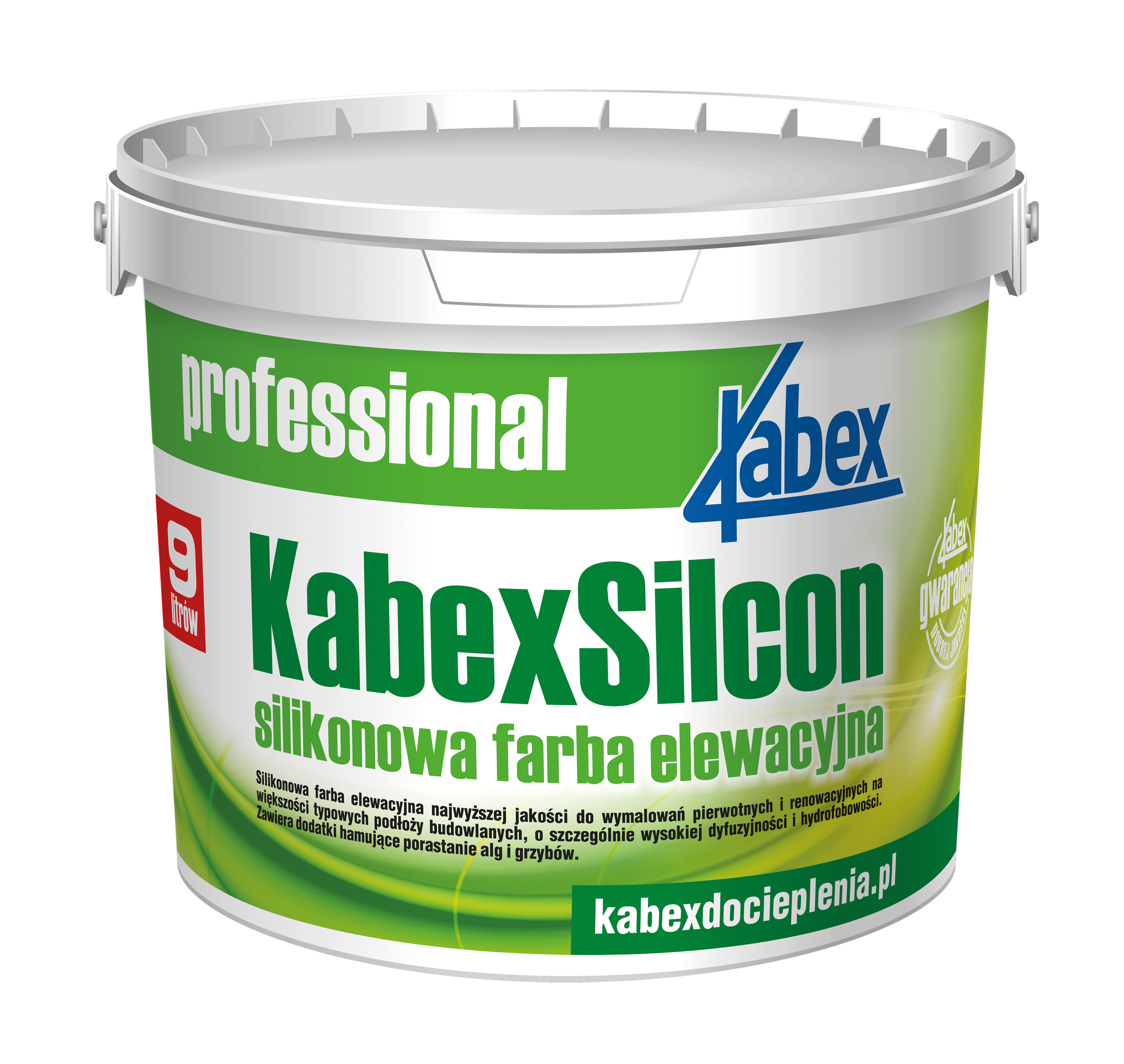 KabexSilcon farba silikonowa elewacyjna 9L