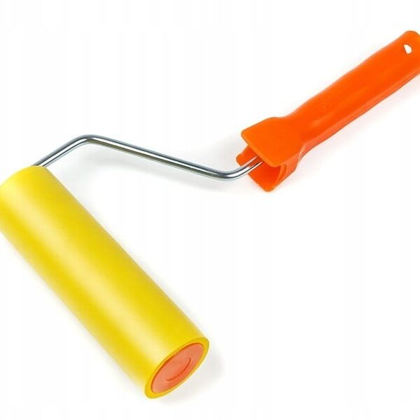Wałek dociskowy do tapet z rączką 6x150mm POLAX 21-002