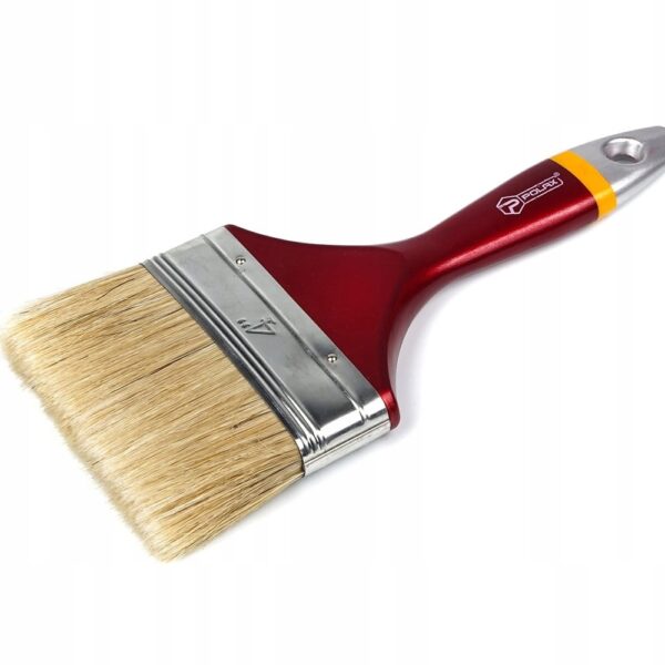 Płaski pędzel z plastikową rączką EURO 4″/100mm POLAX 14-006