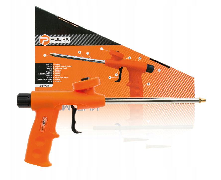 Pistolet do pianki montażowej POLAX 26-011