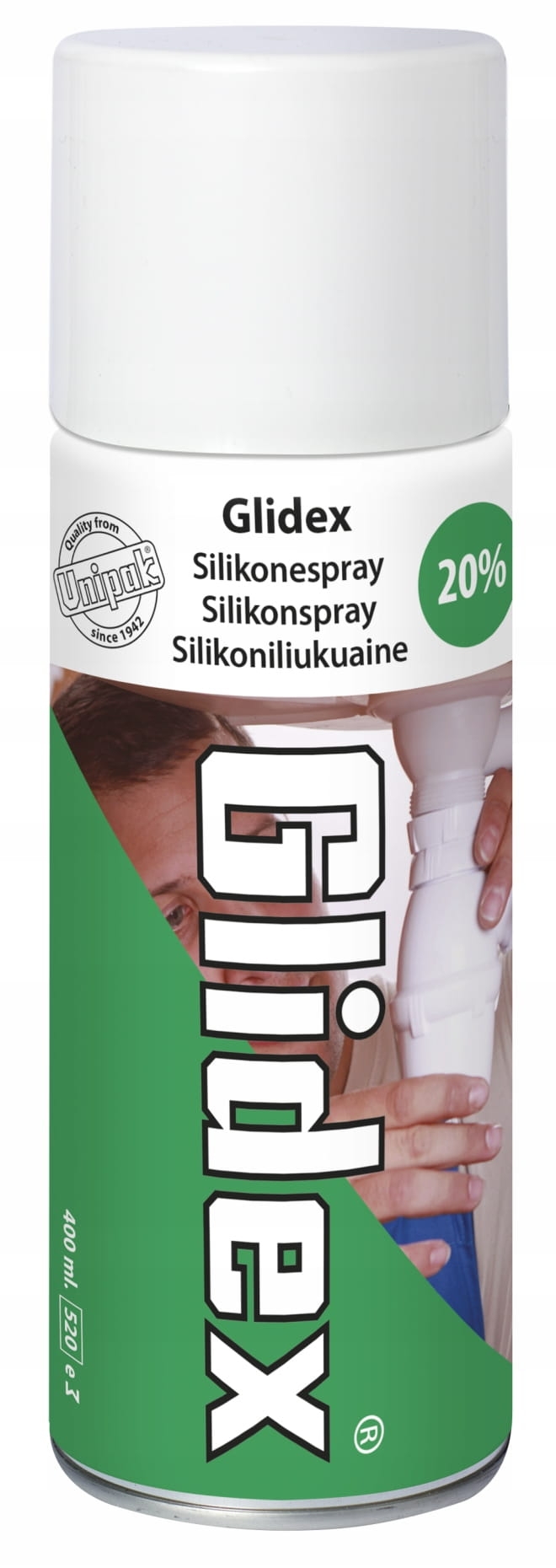 Spray silikonowy 400 ml Glidex / Aga-Sil