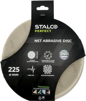 Krążek ścierny siatkowy 150mm gr 180 (opk.5szt) Stalco S065172342