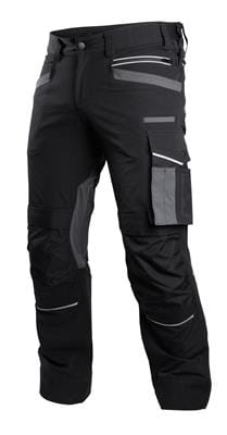 Spodnie robocze PROFESIONAL STRETCH LINE L czarne Stalco S-79267