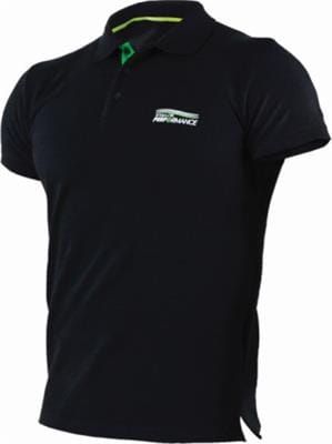 POLO MĘSKIE CZARNE L Stalco S-78569