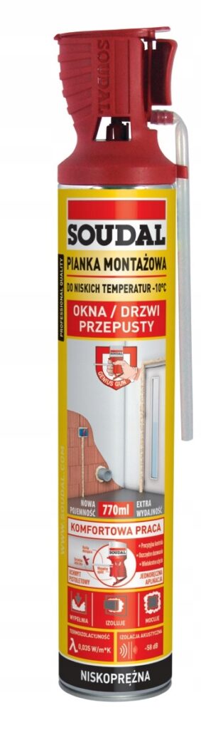 Soudal Piana 770ml -10C Genius Gun