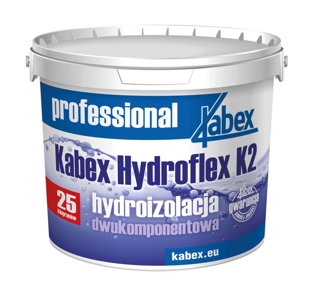 Dwuskładnikowa zaprawa cementowo-żywiczna Kabex Hydroflex K2 25kg