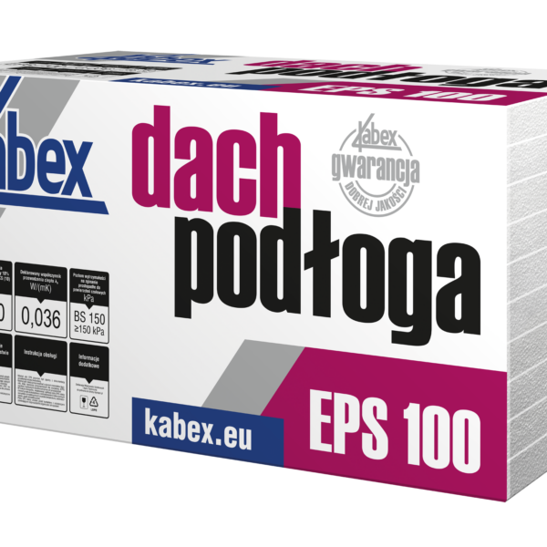 Kabex Dach/podłoga EPS 100 0,036 3cm