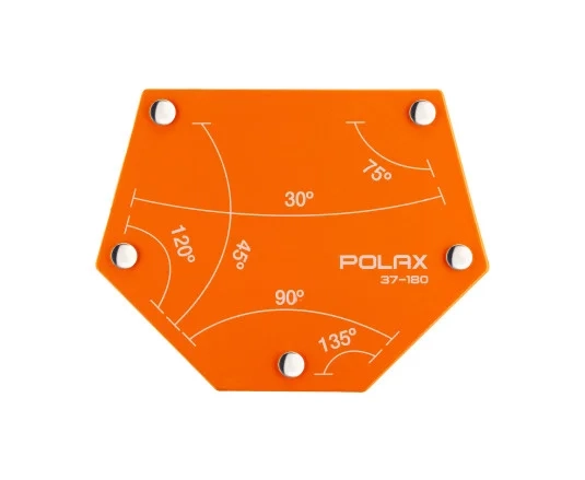 Spawalniczy kątownik magnetyczny 30, 45, 60, 75, 90, 135 22kg, 115*90*17mm POLAX 37-180