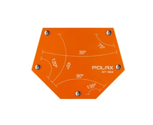 Spawalniczy kątownik magnetyczny 30,45,60,75,90,135,34kg 145*110*25mm POLAX 37-183