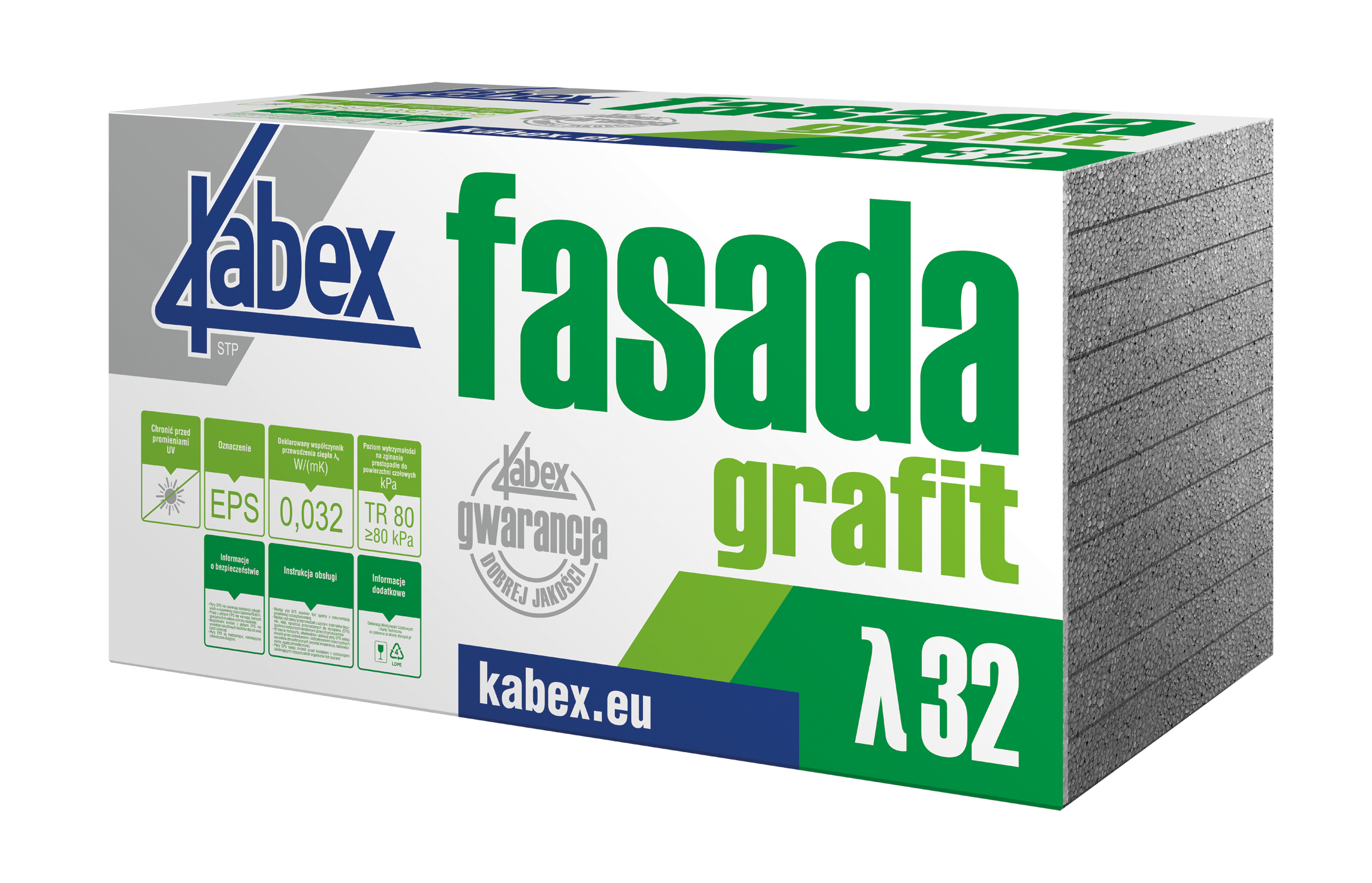 Kabex Fasada Grafit 0,032  5 cm