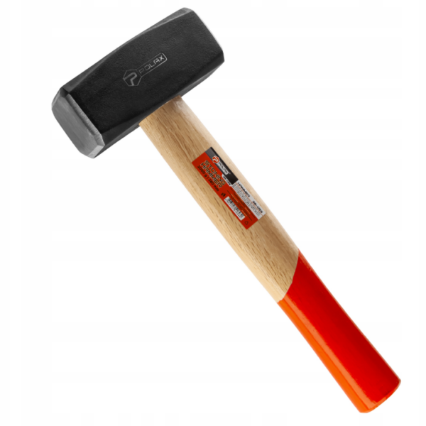 Młotek kamieniarski 3000g 900mm uchwyt drewniany POLAX 36-060