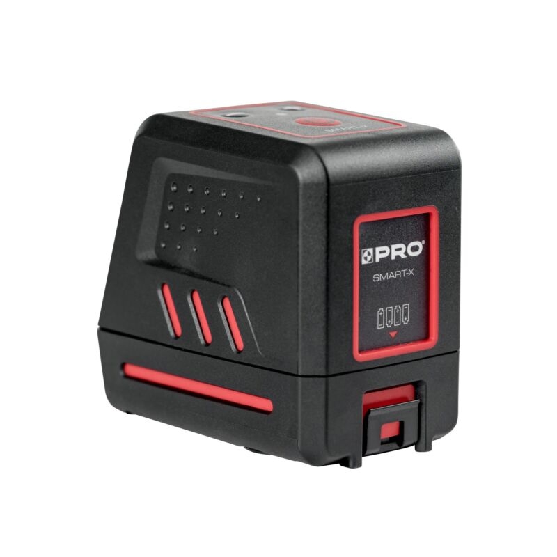 PRO Zestaw statyw + Laser krzyżowy SmartX (czerwona wiązka) PRO-L1193