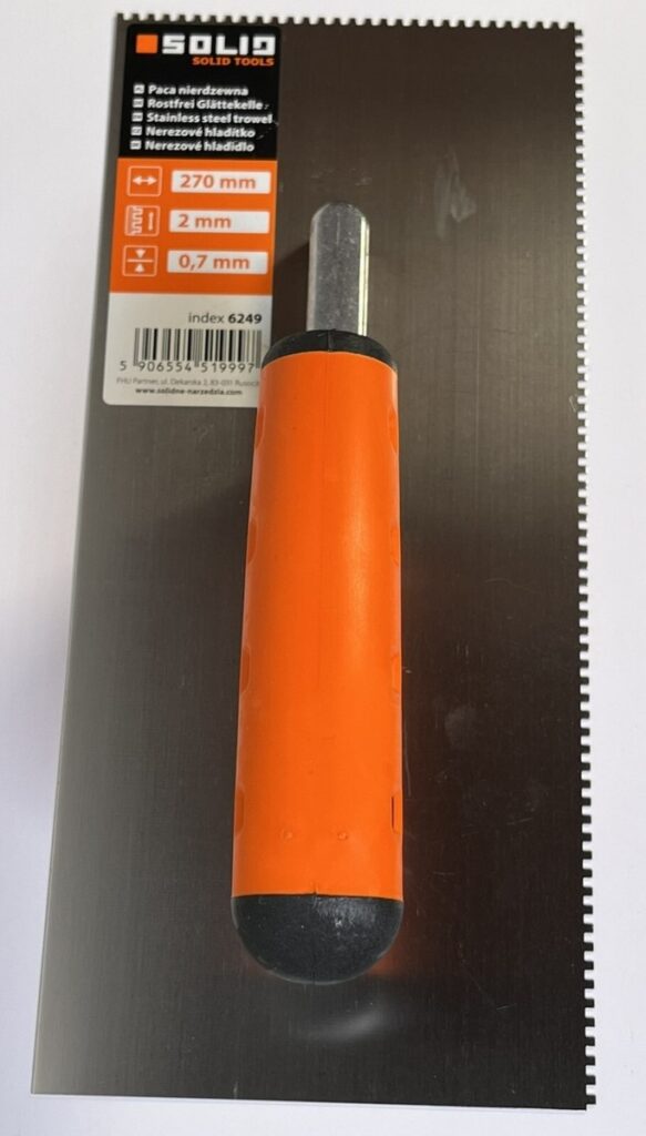 Paca nierdzewna 130/270 Euro ząb 2mm K.6  Solid 6286
