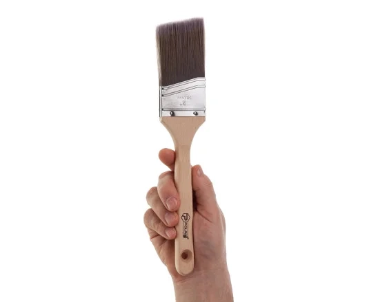Pędzel malarski skośny drewniana rączka 2"/50mm POLAX 58-001