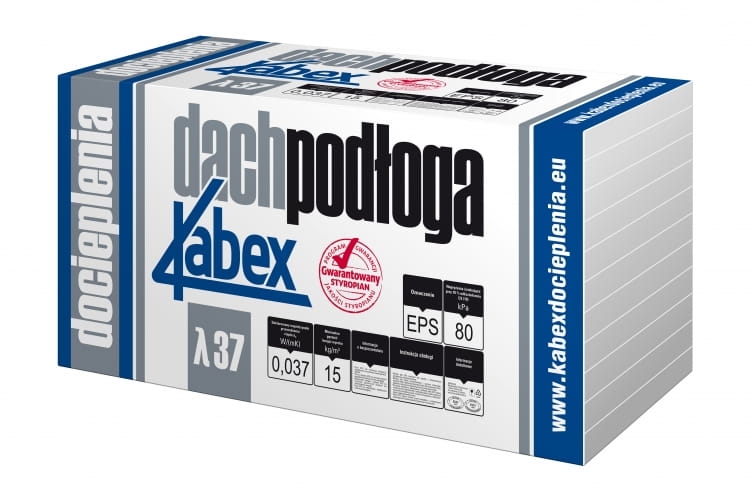 Styropian Kabex dach/podłoga 0,037 18cm