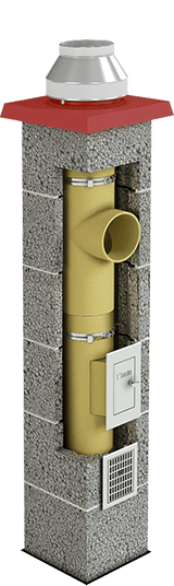Komin Brata Standard S 8m fi 160