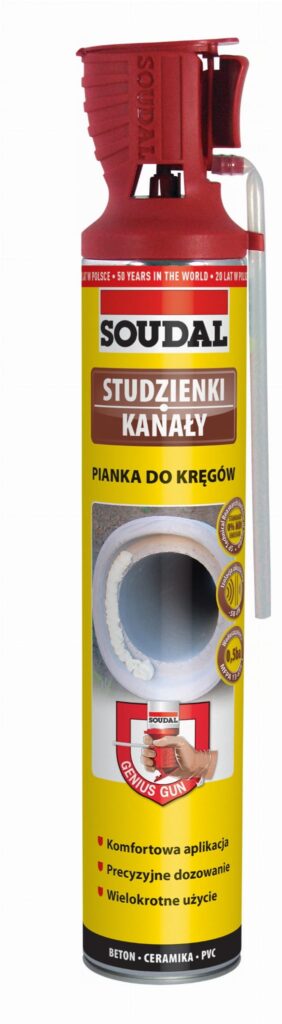 Pianka montażowa do kręgów Soudal B3 750ml