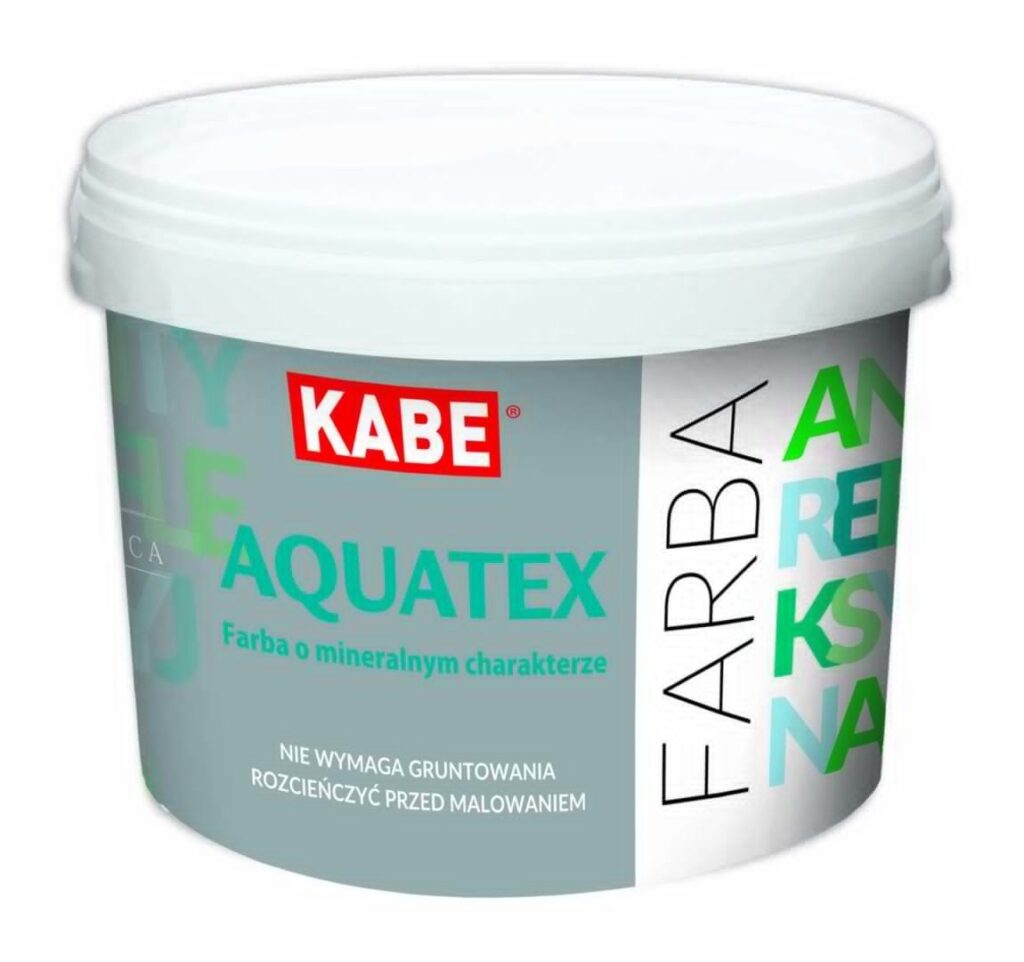 Farba dyspersyjno krzemianowa Kabe Aquatex 10l