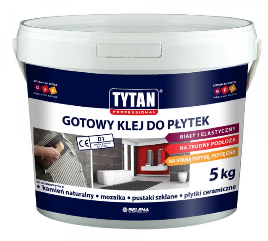 Klej do płytek gotowy Tytan 1 kg