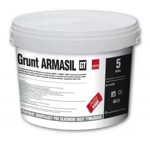 Grunt pod tynki silikonowe KABE Grunt Armasil  5l.