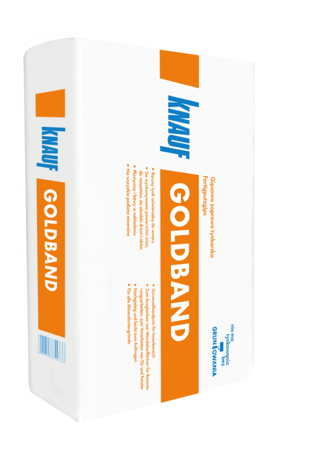 Ręczny tynk gipsowy Knauf GOLDBAND 5kg