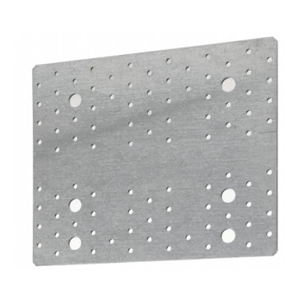 Stalowa płytka perforowana 100x240x2.0