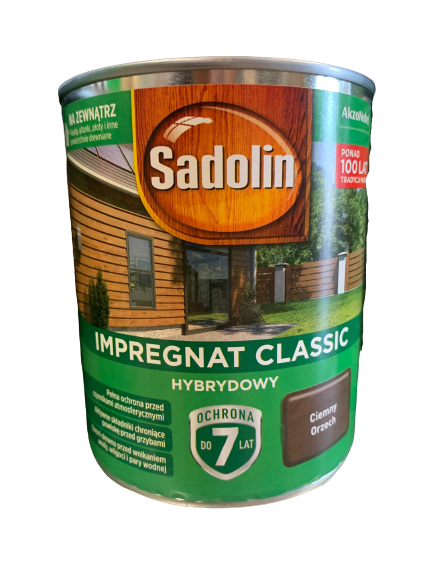 Impregnat hybrydowy Sadolin Classic Ciemny Orzech 2,5L