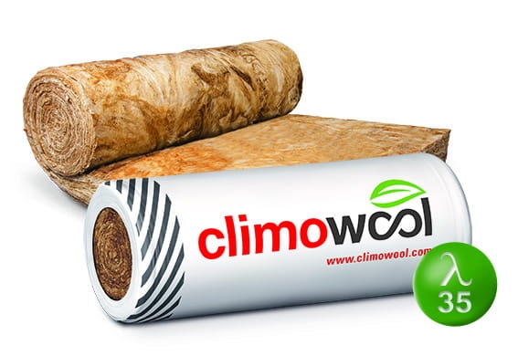 Wełna szklana Climowool DF 35 0,035 10cm 6,48m2