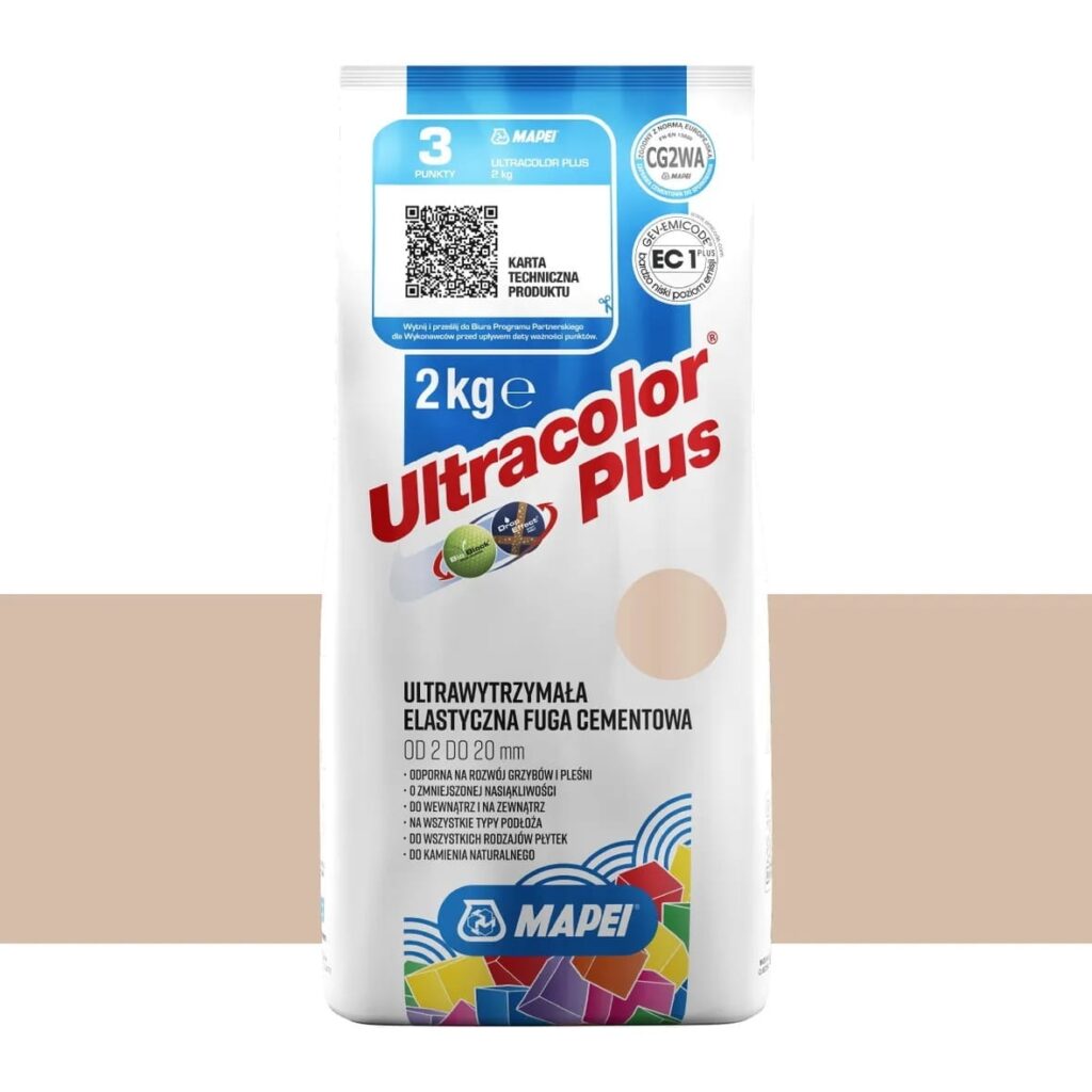 Elastyczna fuga Mapei Ultracolor Plus 132 2kg