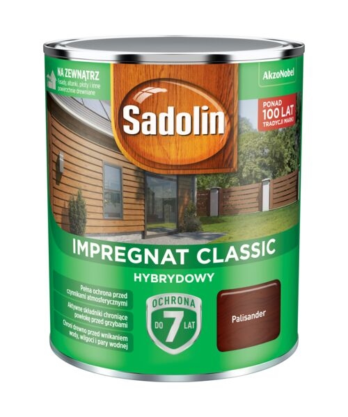 Impregnat hybrydowy Sadolin Classic Palisander 2,5l