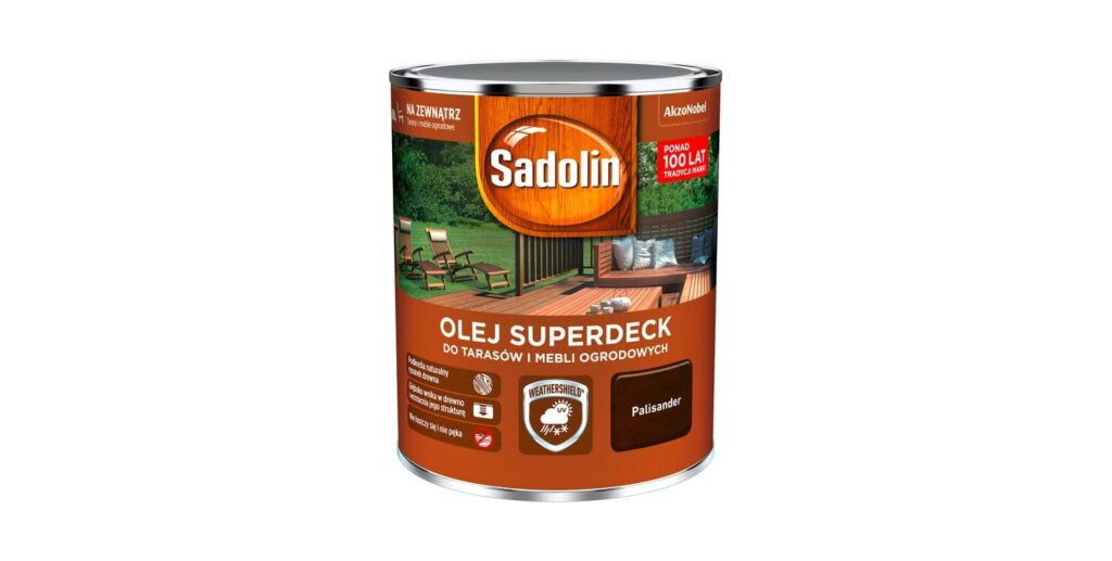 Olej do drewna Sadolin Superdeck palisander  2,5l