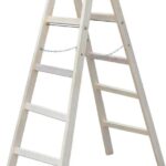 Drabina drewniana  2x6 stopni Stalco S-40594