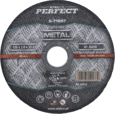 Płaska tarcza do cięcia metalu 230X3,0 S-71667