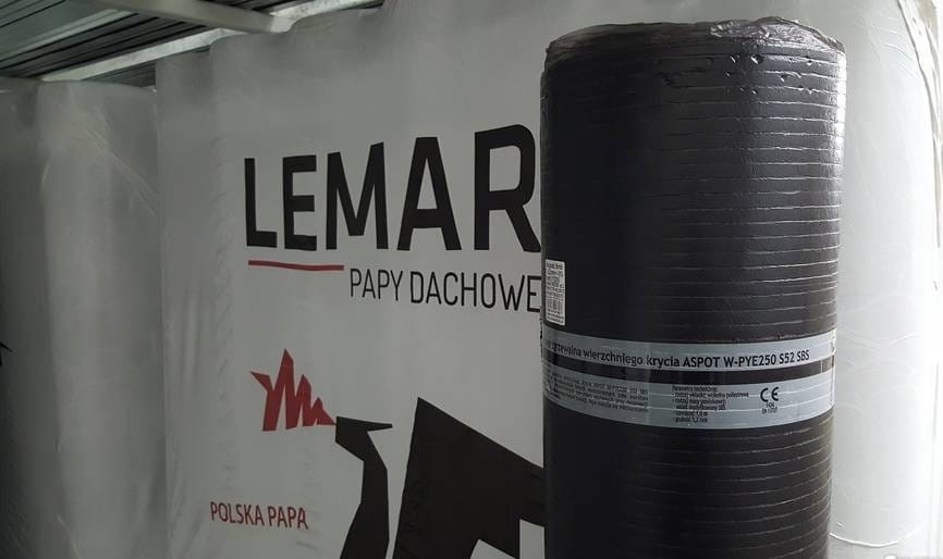 Papa podkładowa termozgrzewalna Lemar Aspot PYE200 S40 SBS 7,5m2