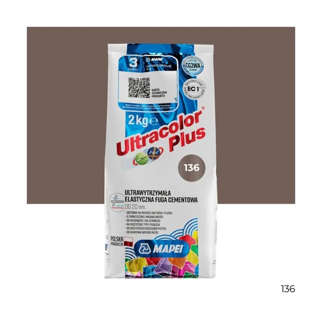 Elastyczna fuga Mapei Ultracolor Plus 136 2kg