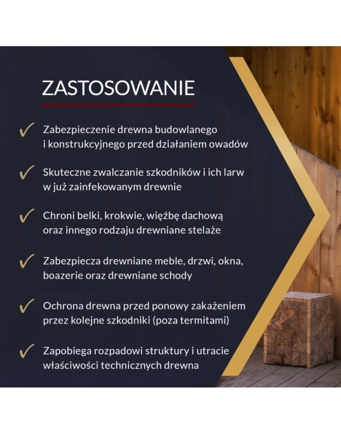 Impregnat do drewna owadobójczy Tytan 5L