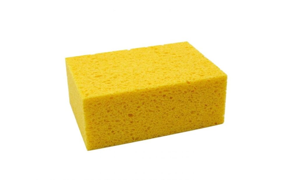 SOLID Gąbka hydrochłonna żółta 6228 140/110/70mm