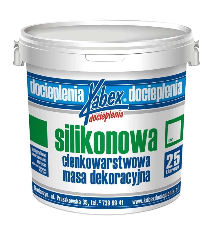 KabexSilon ziarno P 2,0mm silikonowa cienkowarstwowa masa dekoracyjna 25kg