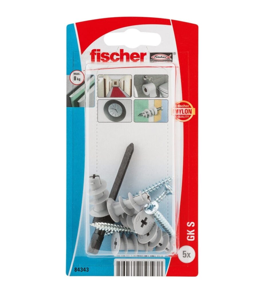 Fischer Kołek do płyty GKS K blister 84343