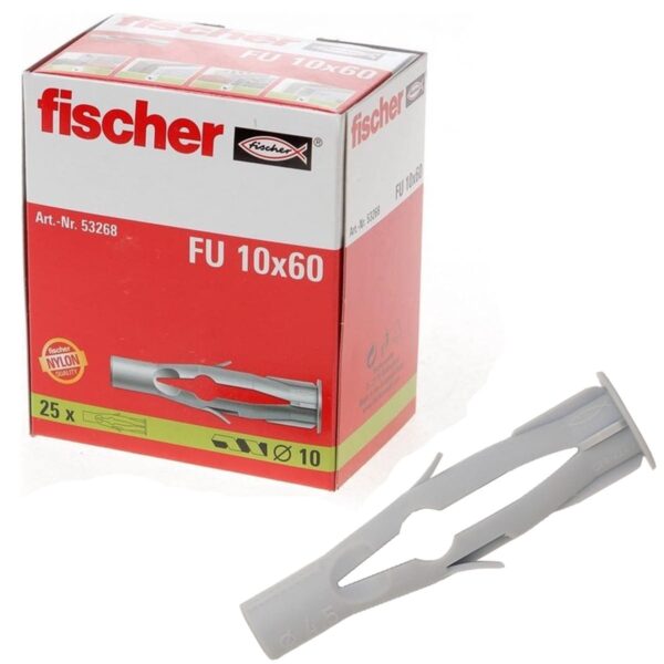 Fischer Kołek rozporowy 10×60 25szt 53268