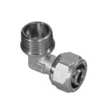 Duro System złączka skręcana kolano wkrętne 20x1/2" GZ